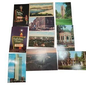 10 Tennessee Postcards Vintage Lot Variety Ephemera Lot